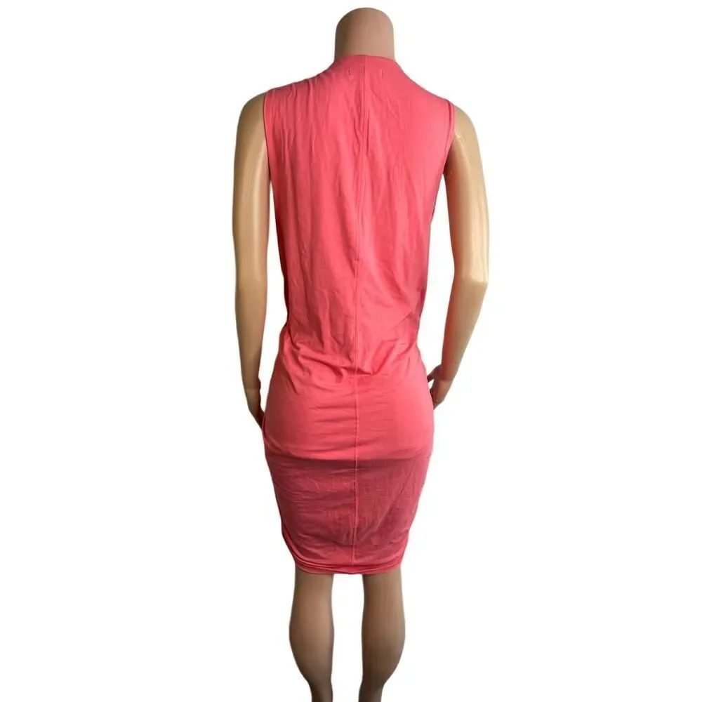 Athleta Pink Midi Dress - Picture 7 of 7